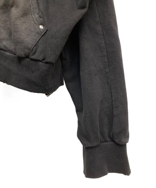 chikashitsu plus（チカシツプラス）chikashitsu plus (チカシツプラス) ジップパーカー ブラック サイズ:2の古着・服飾アイテム