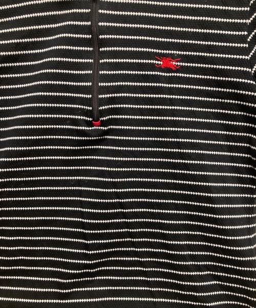 BURBERRY GOLF（バーバリーゴルフ）BURBERRY GOLF (バーバリーゴルフ) ポロシャツ ブラック サイズ:Mの古着・服飾アイテム