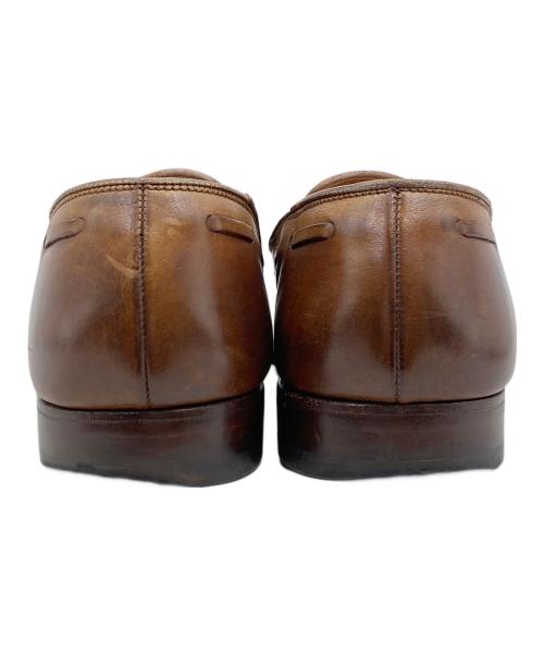 Crockett & Jones（クロケット＆ジョーンズ）Crockett & Jones (クロケット＆ジョーンズ) CAVENDISH 2 タッセルローファー ブラウン サイズ:9Eの古着・服飾アイテム
