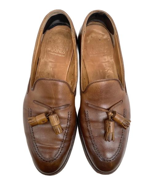 Crockett & Jones（クロケット＆ジョーンズ）Crockett & Jones (クロケット＆ジョーンズ) CAVENDISH 2 タッセルローファー ブラウン サイズ:9Eの古着・服飾アイテム