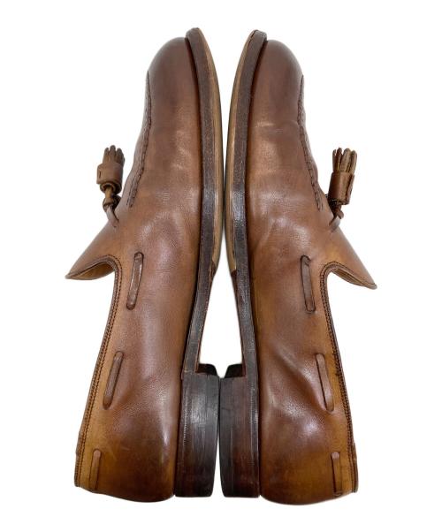 Crockett & Jones（クロケット＆ジョーンズ）Crockett & Jones (クロケット＆ジョーンズ) CAVENDISH 2 タッセルローファー ブラウン サイズ:9Eの古着・服飾アイテム