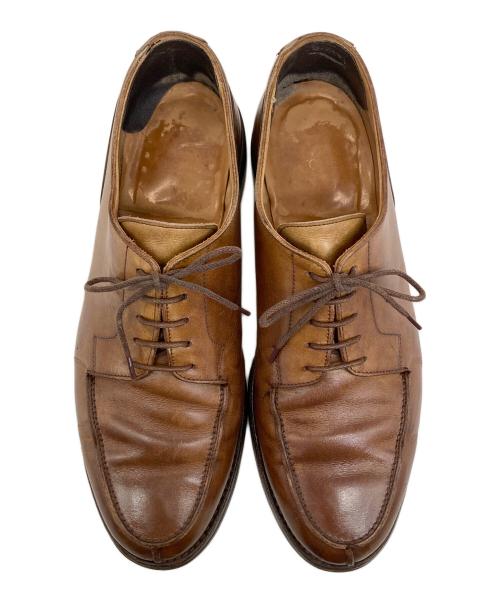 Crockett & Jones（クロケット＆ジョーンズ）Crockett & Jones (クロケット＆ジョーンズ) MORETON プレーントゥシューズ ブラウン サイズ:8 1/2の古着・服飾アイテム
