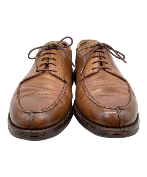 Crockett & Jones（クロケット＆ジョーンズ）Crockett & Jones (クロケット＆ジョーンズ) MORETON プレーントゥシューズ ブラウン サイズ:8 1/2の古着・服飾アイテム