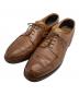 Crockett & Jones（クロケット＆ジョーンズ）の古着「MORETON プレーントゥシューズ」｜ブラウン