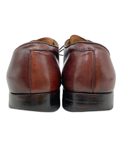 Alden（オールデン）ALDEN (オールデン) パンチドキャップトゥコードバンシューズ バーガンディー サイズ:9 1/2Dの古着・服飾アイテム