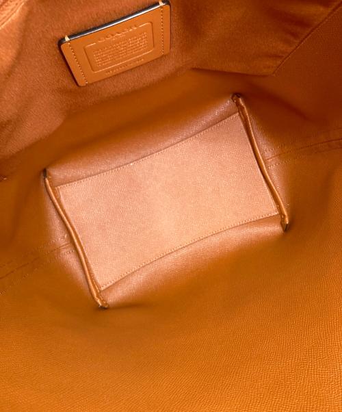 COACH（コーチ）COACH (コーチ) シティ ラージ バケット バッグ・シグネチャー キャンバス ブラウンの古着・服飾アイテム