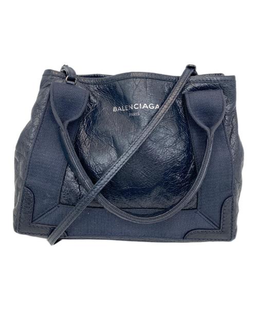 BALENCIAGA（バレンシアガ）BALENCIAGA (バレンシアガ) ネイビーカバスXS ネイビーの古着・服飾アイテム