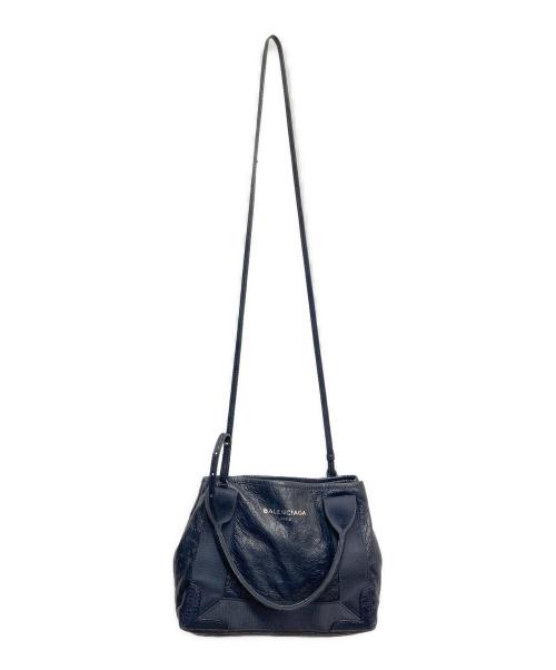 BALENCIAGA（バレンシアガ）BALENCIAGA (バレンシアガ) ネイビーカバスXS ネイビーの古着・服飾アイテム