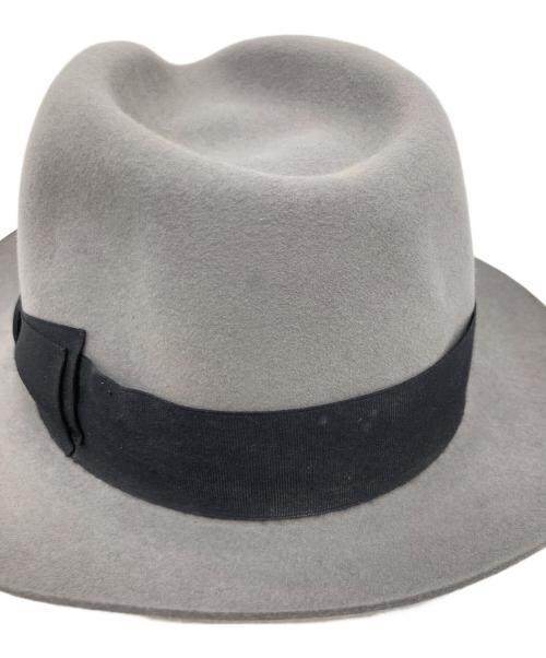 KNOX（ノックス）KNOX (ノックス) ラビットウールハット グレーの古着・服飾アイテム