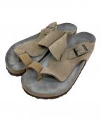 BIRKENSTOCK×JOURNAL STANDARD relumeビルケンシュトック×ジャーナルスタンダード レリューム）の古着「別注Byblos スウェードサンダル」｜ベージュ