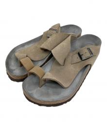 BIRKENSTOCK×JOURNAL STANDARD relume（ビルケンシュトック×ジャーナルスタンダード レリューム）の古着「別注Byblos スウェードサンダル」｜ベージュ