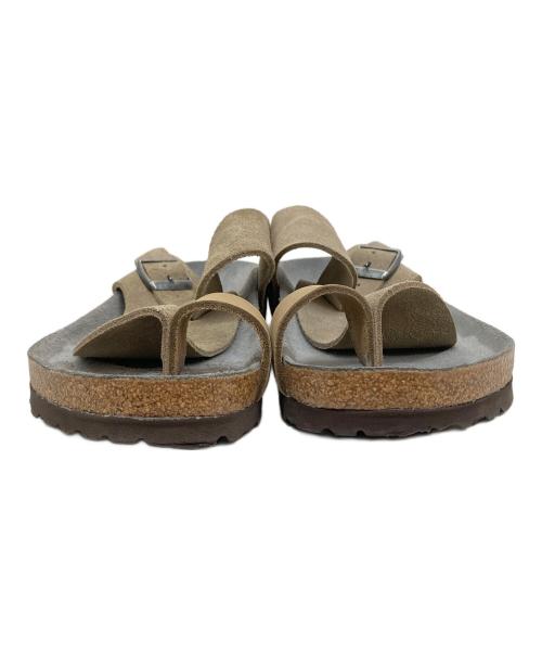 BIRKENSTOCK（ビルケンシュトック）BIRKENSTOCK (ビルケンシュトック) JOURNAL STANDARD relume (ジャーナルスタンダード レリューム) 別注Byblos スウェードサンダル ベージュ サイズ:37の古着・服飾アイテム