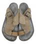 中古・古着 BIRKENSTOCK (ビルケンシュトック) JOURNAL STANDARD relume (ジャーナルスタンダード レリューム) 別注Byblos スウェードサンダル ベージュ サイズ:37：9000円