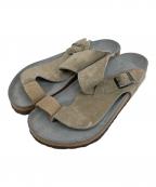 BIRKENSTOCK×JOURNAL STANDARD relumeビルケンシュトック×ジャーナルスタンダード レリューム）の古着「別注Byblos スウェードサンダル」｜ベージュ