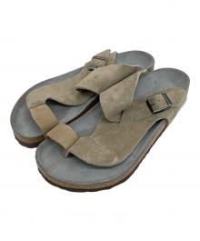 BIRKENSTOCK×JOURNAL STANDARD relume（ビルケンシュトック×ジャーナルスタンダード レリューム）の古着「別注Byblos スウェードサンダル」｜ベージュ