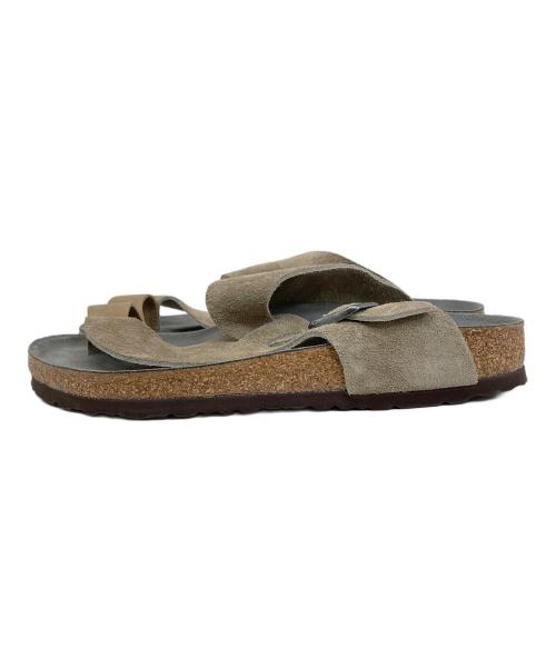 BIRKENSTOCK（ビルケンシュトック）BIRKENSTOCK (ビルケンシュトック) JOURNAL STANDARD relume (ジャーナルスタンダード レリューム) 別注Byblos スウェードサンダル ベージュ サイズ:42の古着・服飾アイテム