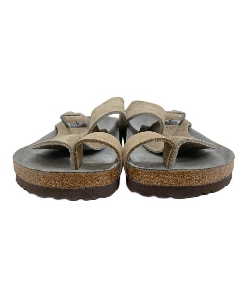 BIRKENSTOCK（ビルケンシュトック）BIRKENSTOCK (ビルケンシュトック) JOURNAL STANDARD relume (ジャーナルスタンダード レリューム) 別注Byblos スウェードサンダル ベージュ サイズ:42の古着・服飾アイテム