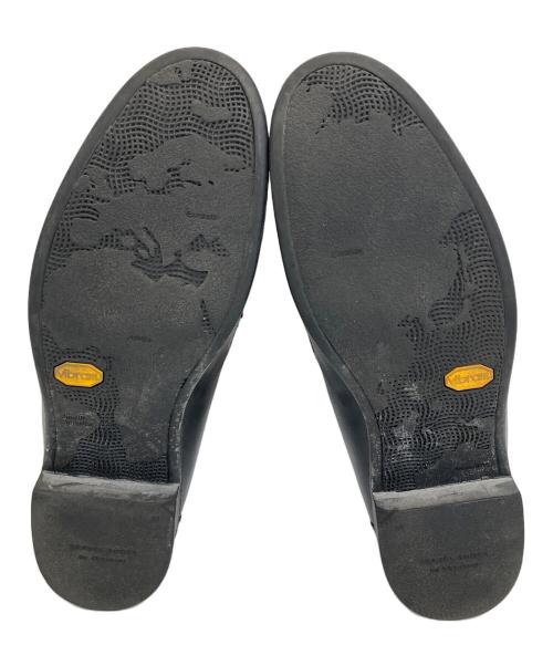 travel shoes by chausser（トラベルシューズバイショセ）TRAVEL SHOES by chausser (トラベルシューズバイショセ) コインローファー ブラック サイズ:39の古着・服飾アイテム
