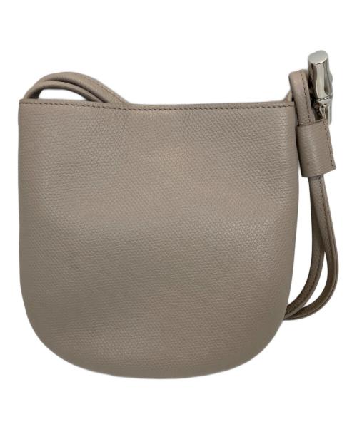 LONGCHAMP（ロンシャン）LONGCHAMP (ロンシャン) ル ロゾ クロスボディショルダーバッグ ベージュの古着・服飾アイテム