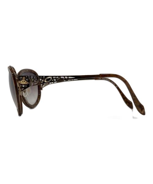 Vivienne Westwood（ヴィヴィアンウエストウッド）Vivienne Westwood (ヴィヴィアンウエストウッド) サングラス ブラウン サイズ:59□16－135の古着・服飾アイテム