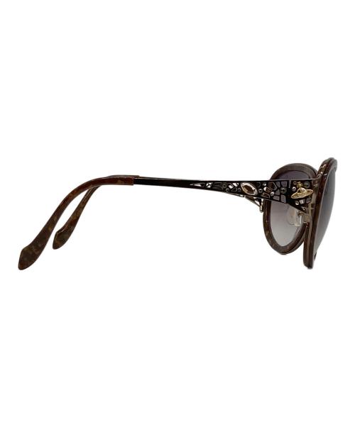 Vivienne Westwood（ヴィヴィアンウエストウッド）Vivienne Westwood (ヴィヴィアンウエストウッド) サングラス ブラウン サイズ:59□16－135の古着・服飾アイテム