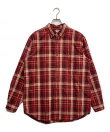 CarHartt（カーハート）の古着「チェックBDシャツ」｜レッド