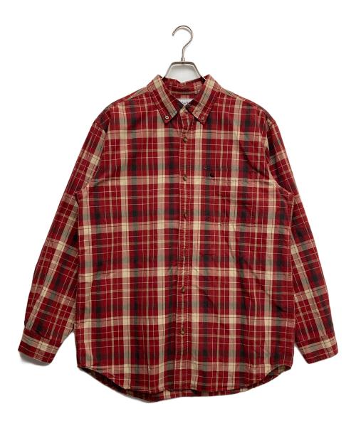 CarHartt（カーハート）CarHartt (カーハート) チェックBDシャツ レッド サイズ:Lの古着・服飾アイテム