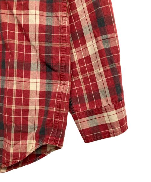 CarHartt（カーハート）CarHartt (カーハート) チェックBDシャツ レッド サイズ:Lの古着・服飾アイテム