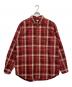 CarHartt（カーハート）の古着「チェックBDシャツ」｜レッド
