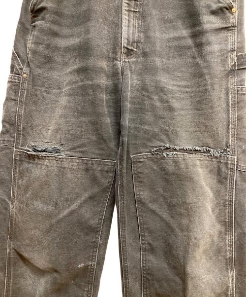 CarHartt（カーハート）CarHartt (カーハート) ダブルニー ダックオーバーオール ブラック サイズ:W32×L34の古着・服飾アイテム