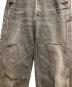 中古・古着 CarHartt (カーハート) ダブルニー ダックオーバーオール ブラック サイズ:W32×L34：13000円