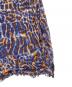 LOUIS VUITTON (ルイ ヴィトン) カシミヤシルク混総柄ストール ネイビー：18000円
