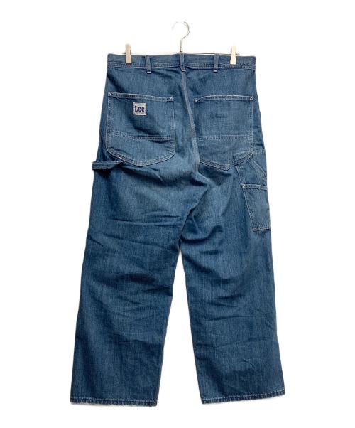 LEE（リー）LEE (リー) ワイドデニムペインターパンツ インディゴ サイズ:Lの古着・服飾アイテム
