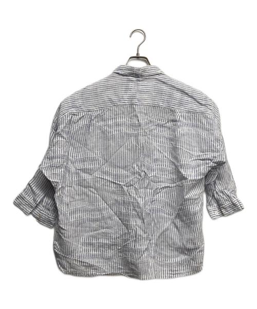 plantation（プランテーション）Plantation (プランテーション) リネン混シャツ ホワイト サイズ:Mの古着・服飾アイテム