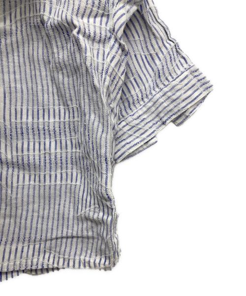 plantation（プランテーション）Plantation (プランテーション) リネン混シャツ ホワイト サイズ:Mの古着・服飾アイテム