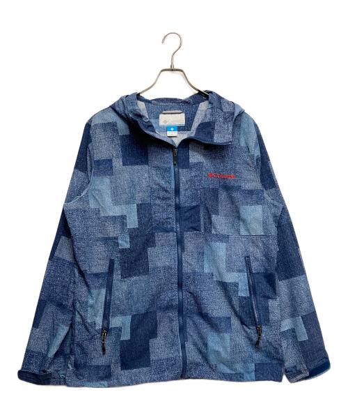 Columbia（コロンビア）Columbia (コロンビア) Hazen Patterned Jacket ブルー サイズ:XLの古着・服飾アイテム