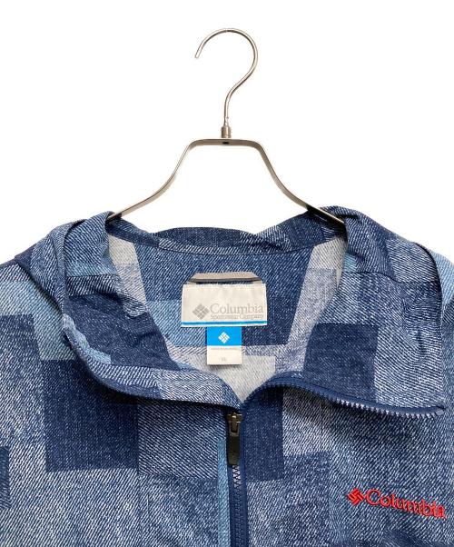 Columbia（コロンビア）Columbia (コロンビア) Hazen Patterned Jacket ブルー サイズ:XLの古着・服飾アイテム