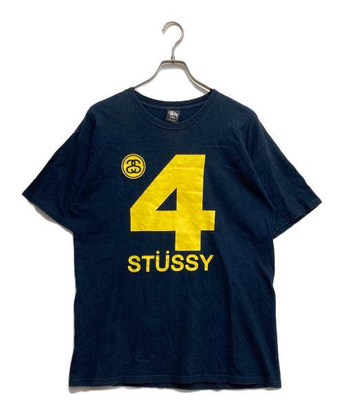 stussy（ステューシー）stussy (ステューシー) SSリンクプリントT ネイビー サイズ:Lの古着・服飾アイテム