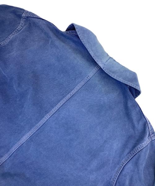 French Army（フランス軍）French Army (フランス軍) モールスキンフレンチワークジャケット ブルー サイズ:無しの古着・服飾アイテム