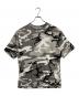 Supreme（シュプリーム）の古着「Washed S S Top カモ柄ロゴ刺繍Tシャツ」｜グレー