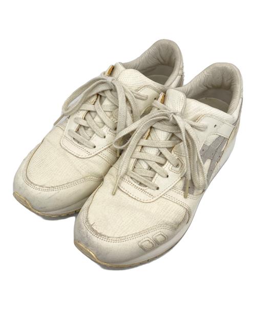 asics（アシックス）asics (アシックス) ローカットスニーカー ホワイト サイズ:27の古着・服飾アイテム