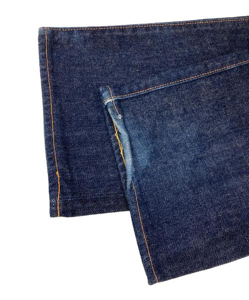 EVISU（エヴィス）EVISU (エヴィス) No.2 赤耳ボタンフライデニムパンツ インディゴ サイズ:34の古着・服飾アイテム