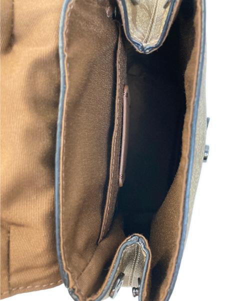 COACH（コーチ）COACH (コーチ) シグネチャーハドソン スモール パック ブラウンの古着・服飾アイテム