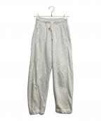 anukeアンヌーク）の古着「Drawstring Sweat Pants」｜グレー