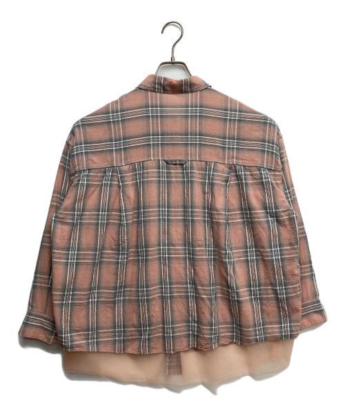MAISON SPECIAL（メゾンスペシャル）MAISON SPECIAL (メゾンスペシャル) Reversible Voile Shirt PINK ピンク サイズ:FREEの古着・服飾アイテム