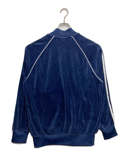 adidas（アディダス）adidas (アディダス) ベロアSSTトラックジャケット ネイビー サイズ:3XLの古着・服飾アイテム