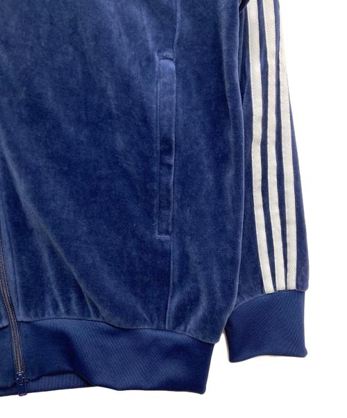 adidas（アディダス）adidas (アディダス) ベロアSSTトラックジャケット ネイビー サイズ:3XLの古着・服飾アイテム