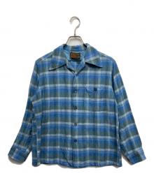 PENDLETON（ペンドルトン）の古着「ウールネルシャツ」｜ブルー