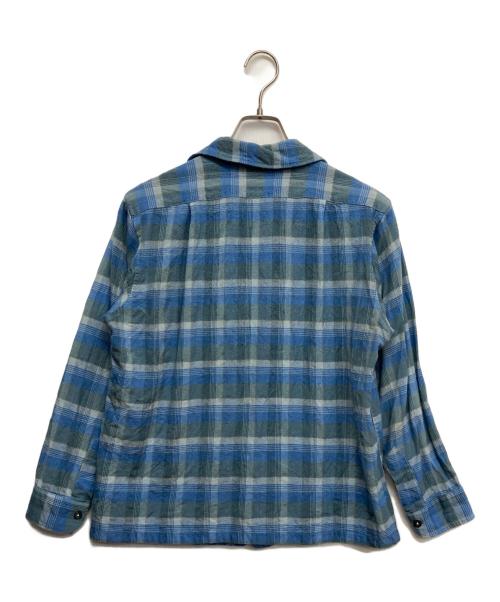 PENDLETON（ペンドルトン）PENDLETON (ペンドルトン) ウールネルシャツ ブルー サイズ:Lの古着・服飾アイテム