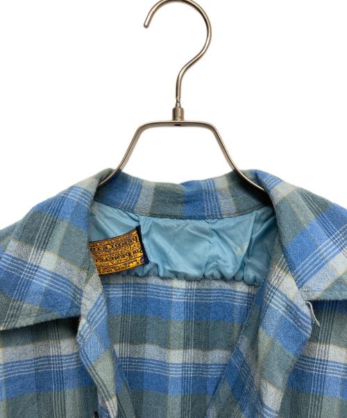 PENDLETON（ペンドルトン）PENDLETON (ペンドルトン) ウールネルシャツ ブルー サイズ:Lの古着・服飾アイテム
